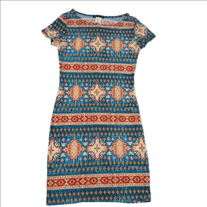 5.7.9 Tribal Print Lightweight Dress Size Small